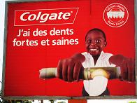 Abidjan, street ads